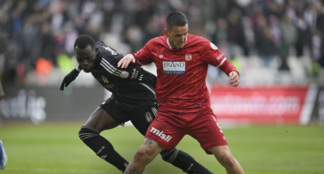 Beşiktaş, Sivasspor deplasmanında mağlup oldu
