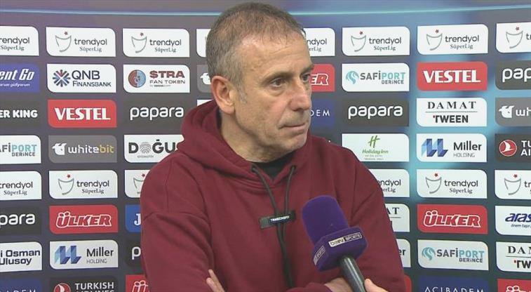 Abdullah Avcı: “Çok şık olmadı, hoş olmadı”