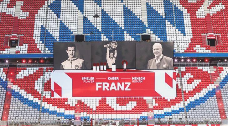 Beckenbauer için Allianz Arena’da anma merasimi düzenlendi