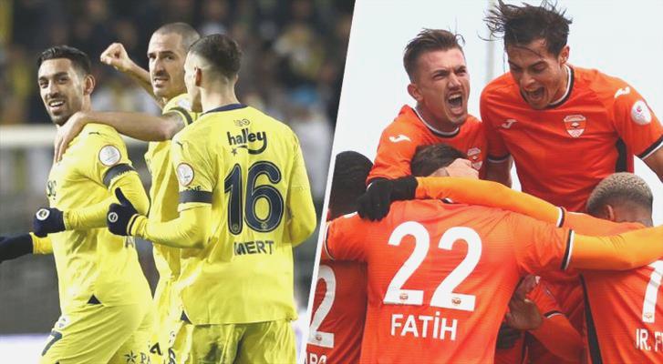 BEKLENEN 11’LER | Fenerbahçe’nin Ziraat Türkiye Kupası’nda konuğu Adanaspor