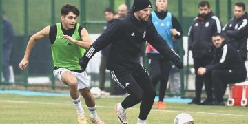 Beşiktaş’ta yılın son egzersizi