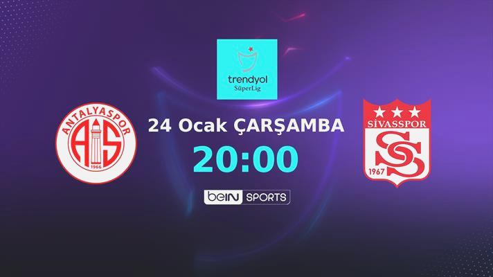 Bitexen Antalyaspor meskeninde EMS Yapı Sivasspor’u ağırlıyor