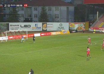 Bolu’da maç sonu ortalık karıştı! Farklı anlar…