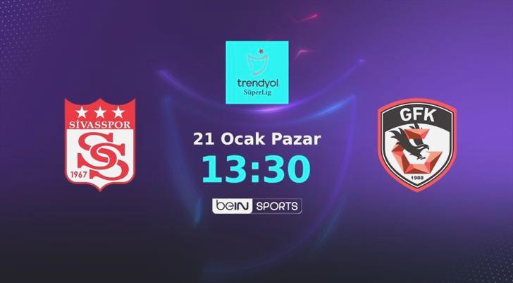 EMS Yapı Sivasspor-Gaziantep FK