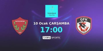 Gaziantep FK, Atakaş Hatayspor deplasmanında