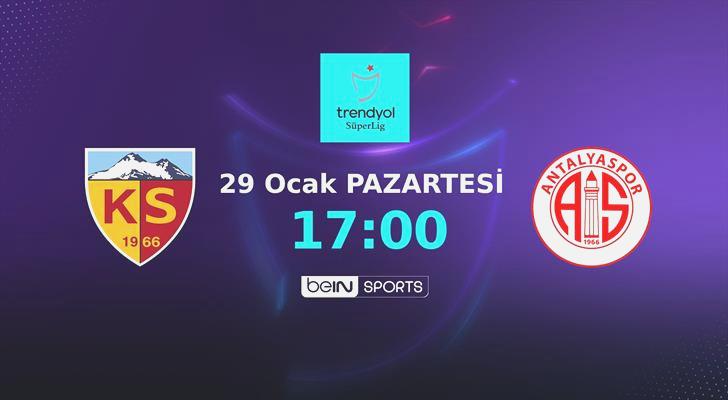 MÜMKÜN 11’LER | Bitexen Antalyaspor, Mondihome Kayserispor deplasmanında