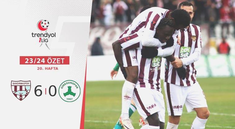 ÖZET | Teksüt Bandırmaspor alanında gol oldu yağdı