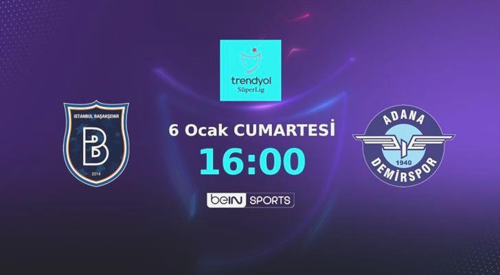 Rams Başakşehir’in konuğu Yukatel Adana Demirspor