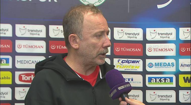 Sergen Yalçın: “Daha farklı gayret bekliyorduk fakat…”