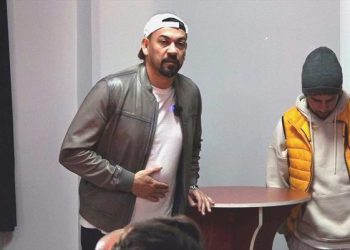 Servet Çetin, futbolcularla vedalaştı