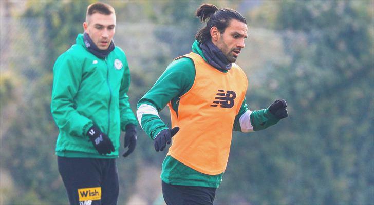 Tümosan Konyaspor, Rams Başakşehir maçının hazırlıklarına başladı.