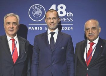 48. UEFA Kongresi, Paris’te düzenlendi