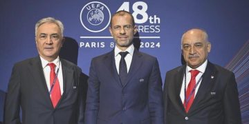 48. UEFA Kongresi, Paris’te düzenlendi