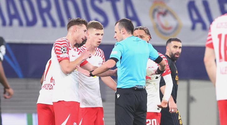 Almanların hakem tepkisi! Gol verilmedi…