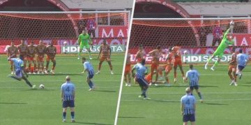 Balotelli’nin enfes şutu Ertuğrul’a takıldı