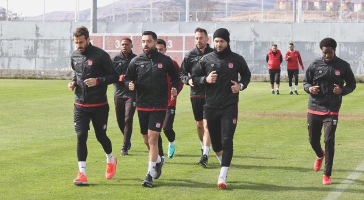 EMS Yapı Sivasspor’da Kasımpaşa maçına hazırlık başladı