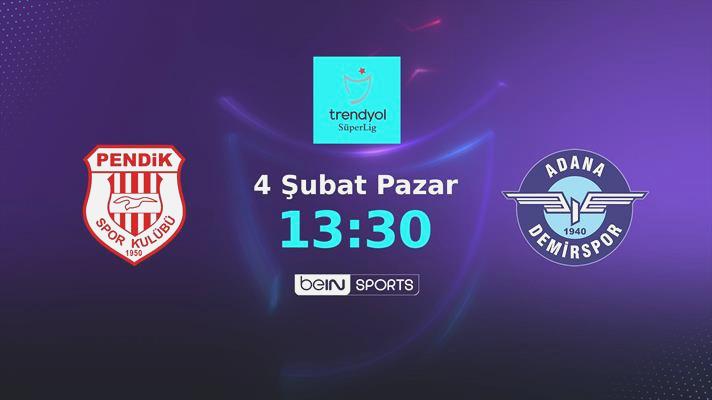 Günün birinci maçında Siltaş Yapı Pendikspor’un konuğu Yukatel Adana Demirspor