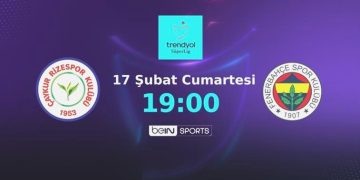 OLASI 11’LER | Fenerbahçe kritik Çaykur Rizespor deplasmanında!