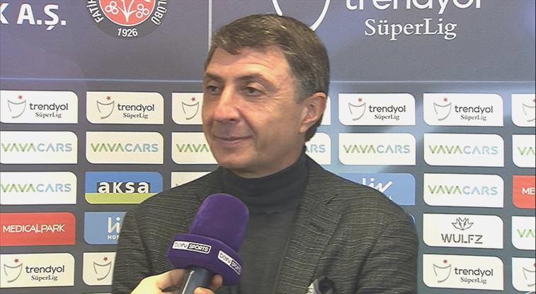 Şota Arveladze: “Bu dönem birinci kere bunu başardık”