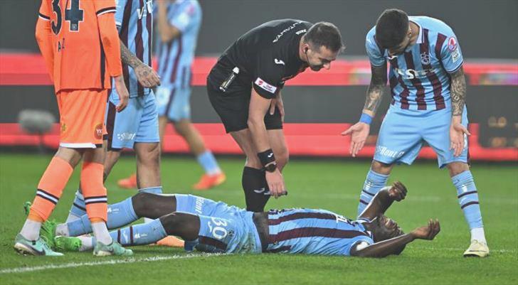 Trabzonspor’da sakatlık şoku! Devam edemedi