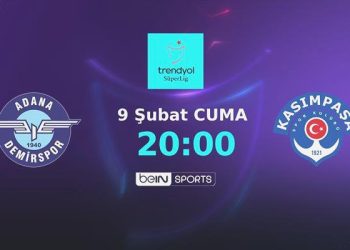 Yukatel Adana Demirspor’un konuğu Kasımpaşa