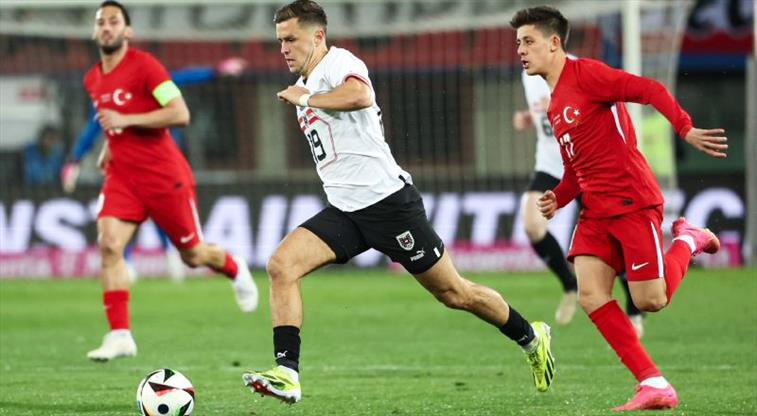 A Milli Takım, Avusturya’da farklı mağlup oldu