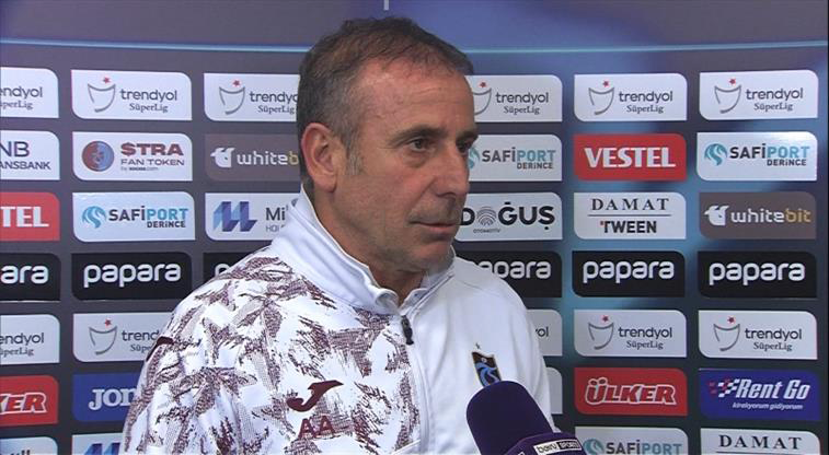 Abdullah Avcı: “Devre arasında İsmail Kartal’a da söyledim…”