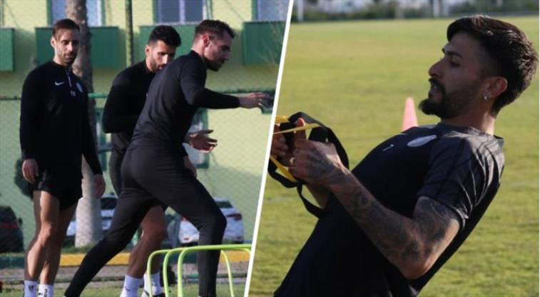 Astor Enerji Şanlıurfaspor oyuncuları antrenmanlara döndü