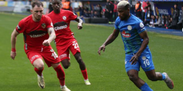 Çaykur Rizespor evinde geriden gelerek Gaziantep FK’yı mağlup etti!