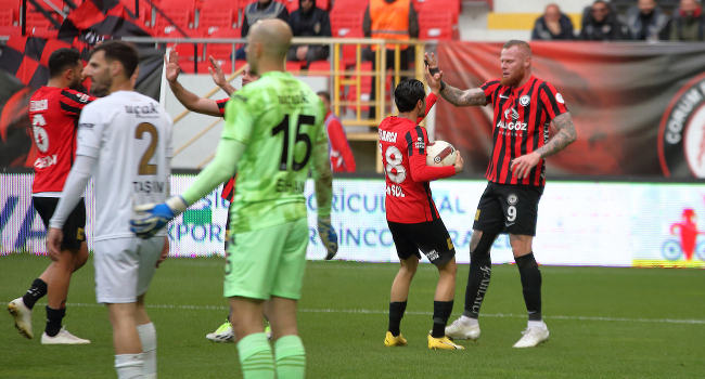 Gollü maçta kazanan Çorum FK