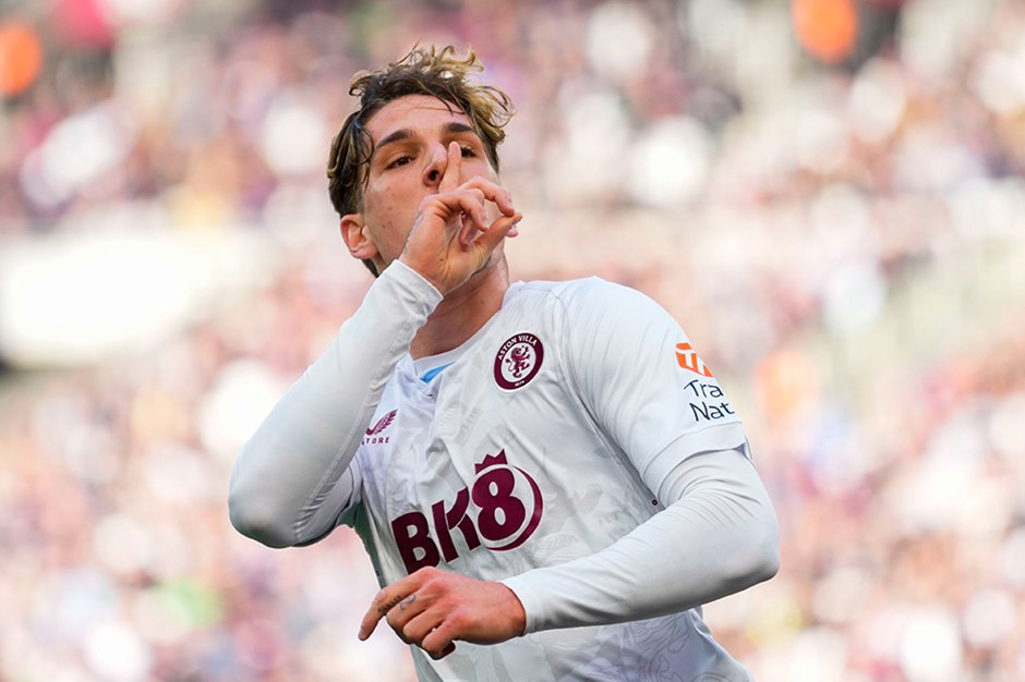 Nicolo Zaniolo attı, Aston Villa 1 puanı kurtardı