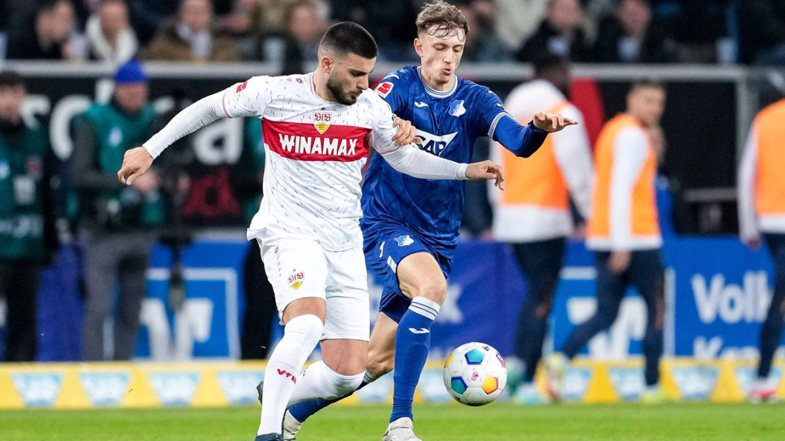 Stuttgart, Hoffenheim deplasmanda 3 golle güldü