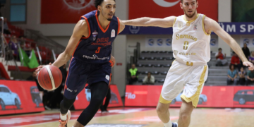 Çağdaş Bodrumspor, Reeder Samsunspor deplasmanında 39 sayı farkla kazandı