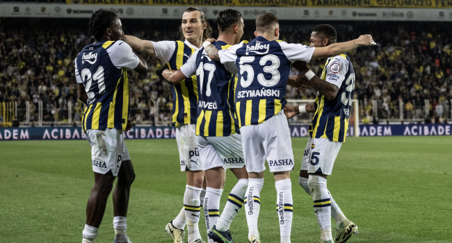 Derbide kazanan Fenerbahçe