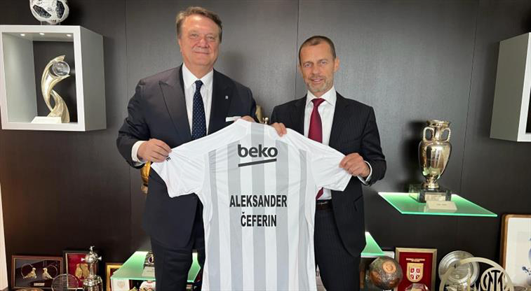 Hasan Arat, Aleksander Ceferin ile buluştu!