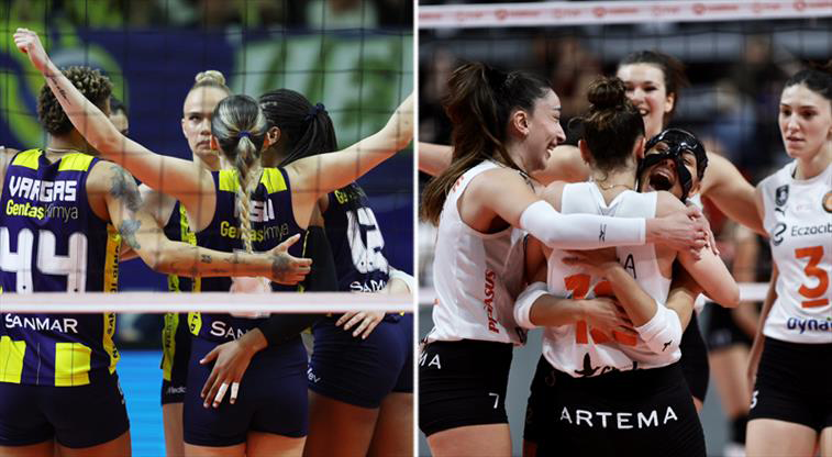 Voleybol Vodafone Sultanlar Ligi play off final serisi başlıyor