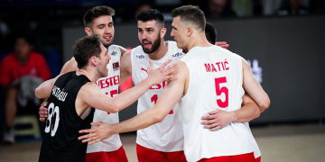 Set sayısı rekoru kırıldı! Filenin Efeleri, Almanya’ya mağlup oldu