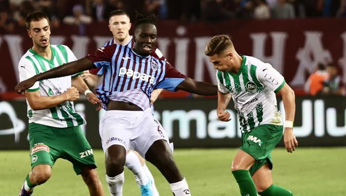 Trabzonspor, Avrupa’ya veda etti