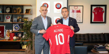 Ali Koç’tan İbrahim Hacıosmanoğlu’na ziyaret