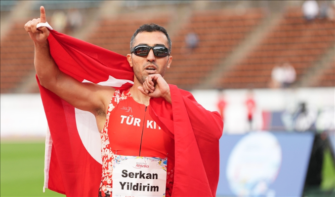 Para atlet Serkan Yıldırım’dan altın madalya