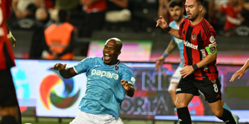 Trabzonspor, Gaziantep FK deplasmanında 1 puana razı oldu