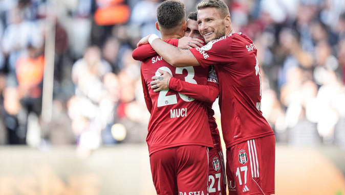 Beşiktaş evinde 2 golle kazandı