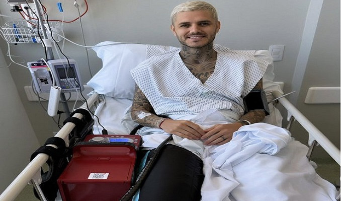 Galatasaray’ın yıldızı Mauro Icardi ameliyat edildi