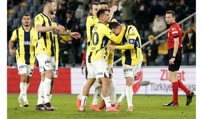 Fenerbahçe, Erzurumspor’u 5-0 yendi