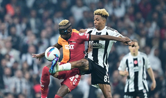 Derbide kazanan Beşiktaş