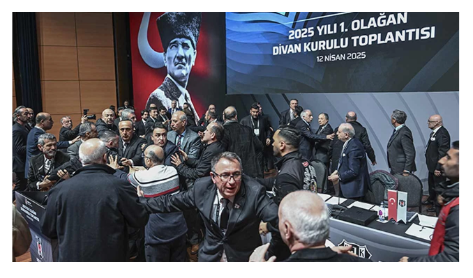 Beşiktaş’tan olaylı Divan Kurulu hakkında açıklama: Soruşturma başlatıldı