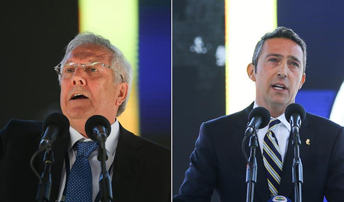 Fenerbahçe Başkanı Ali Koç, Aziz Yıldırım bir araya geldi