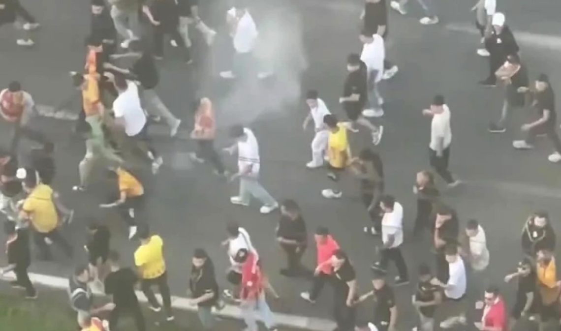 Kayseri’de Galatasaray kafilesine saldırı