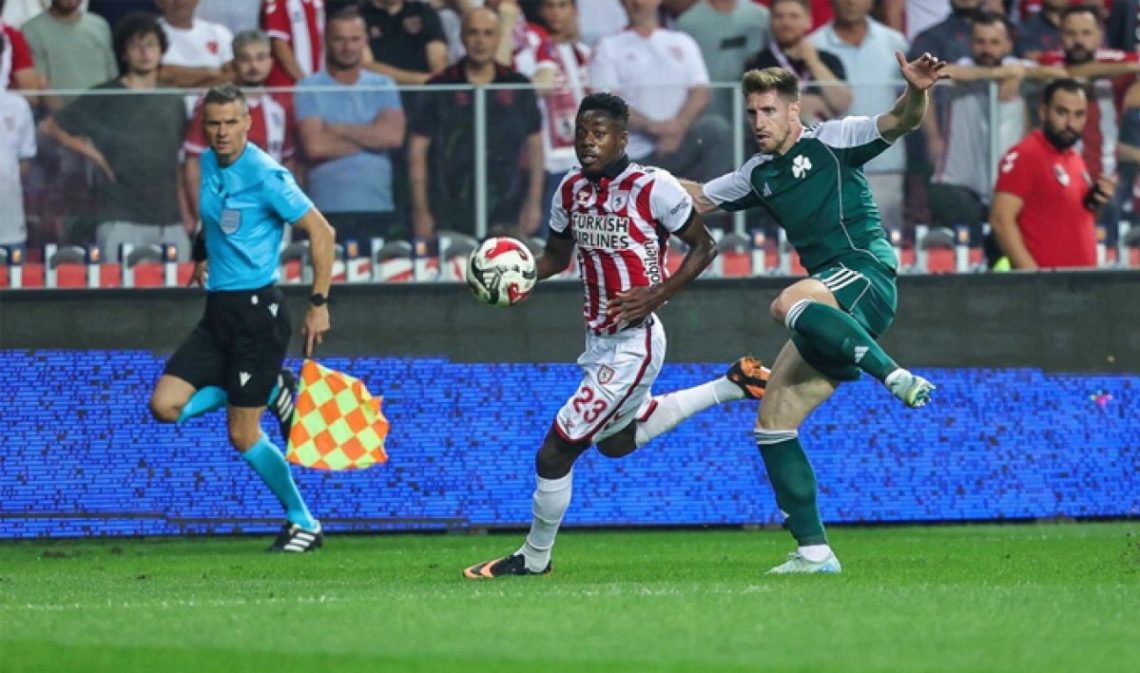 Samsunspor, Panathinaikos ile golsüz berabere kaldı