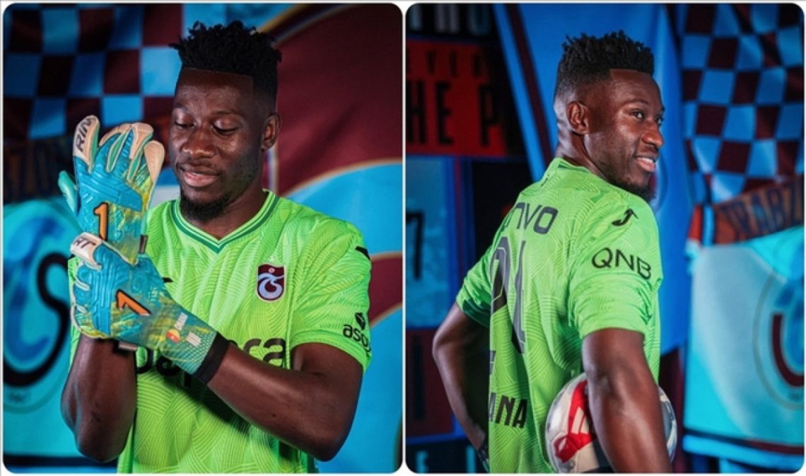 Trabzonspor Andre Onana’yı bir yıl kiraladığını duyurdu